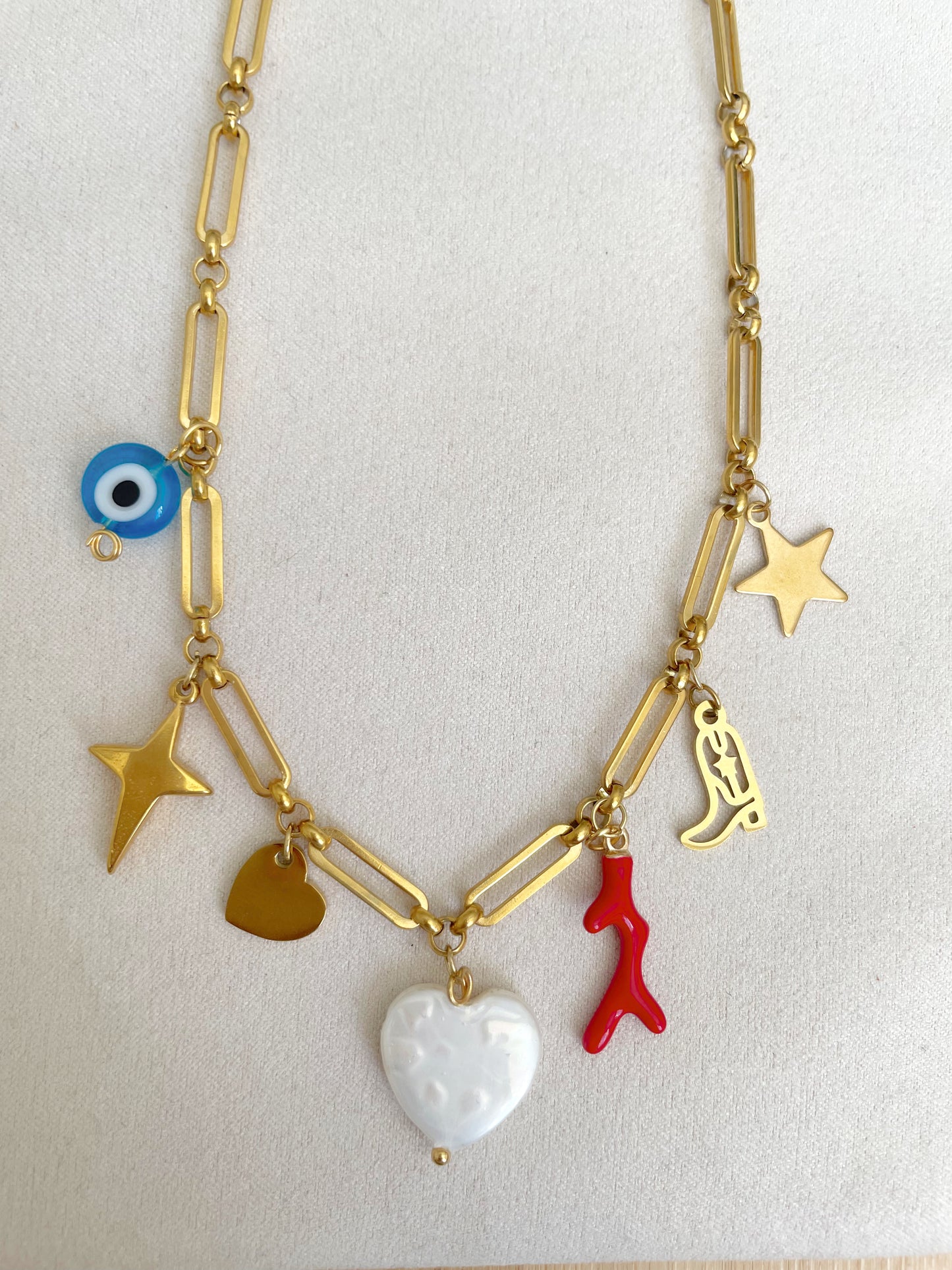 Collar 7 charms 🧿💞✨🍂