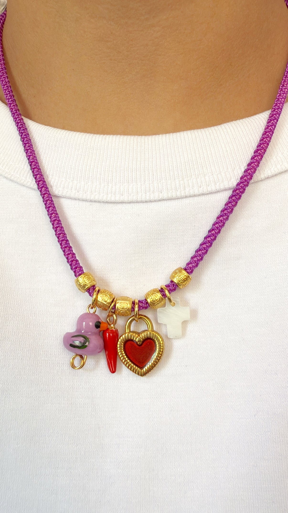 Collar multi charms
