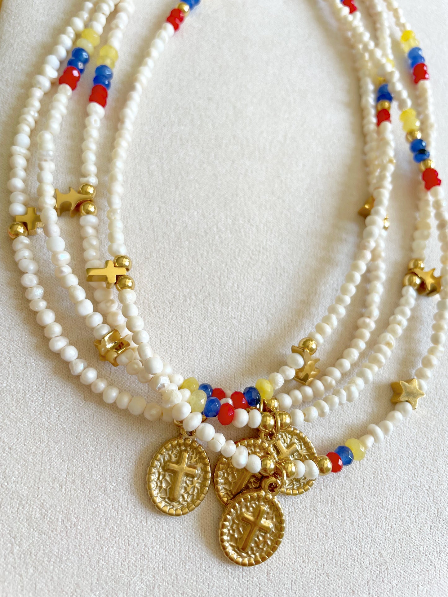 Collar Venezuela con Medalla
