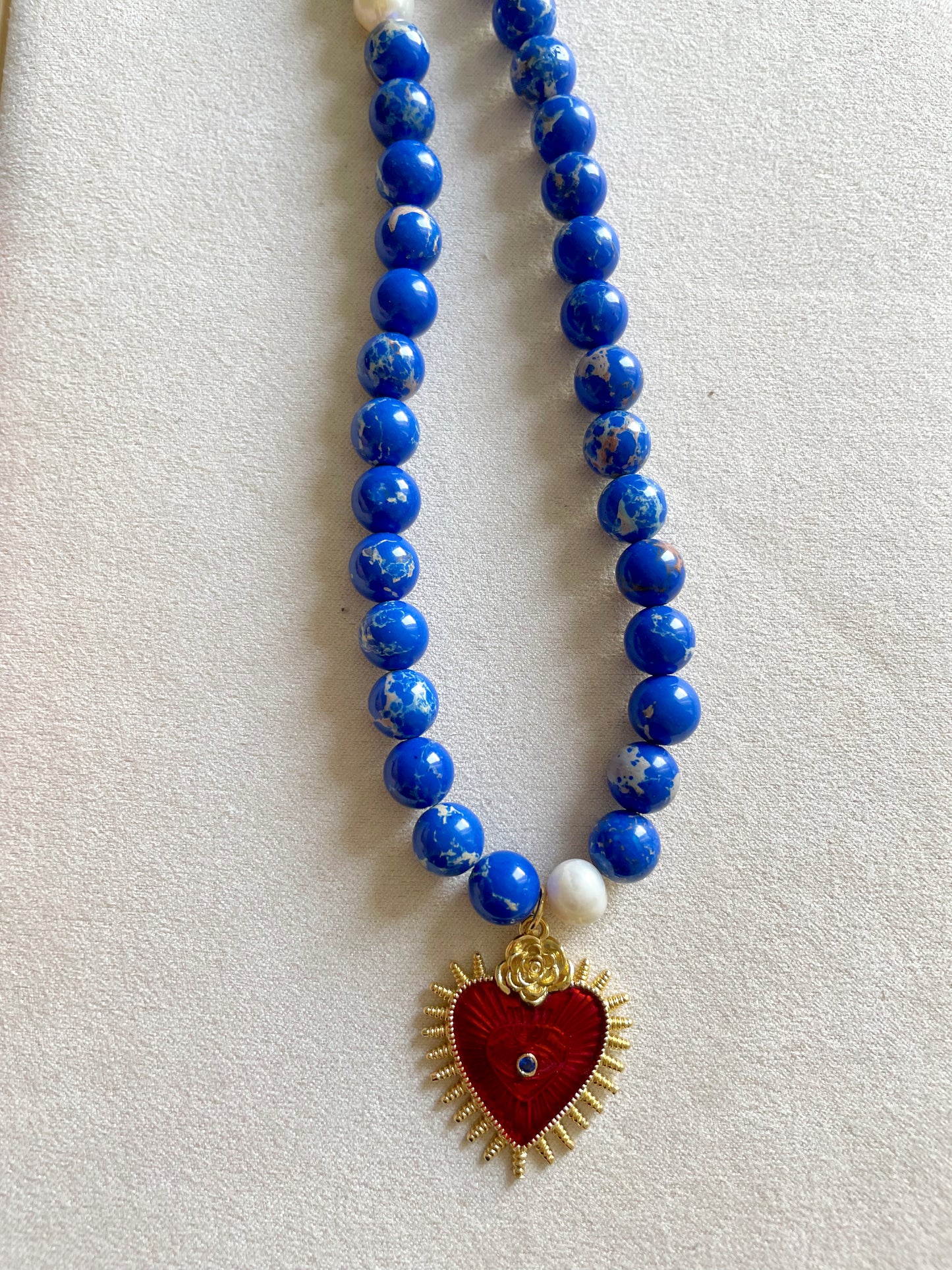 🌟Novedad, Collar en azul eléctrico ⚡️