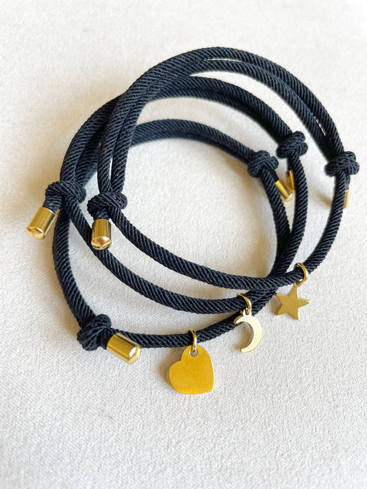 Pulserita de protección en negro