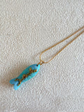Cadena pez turquesa