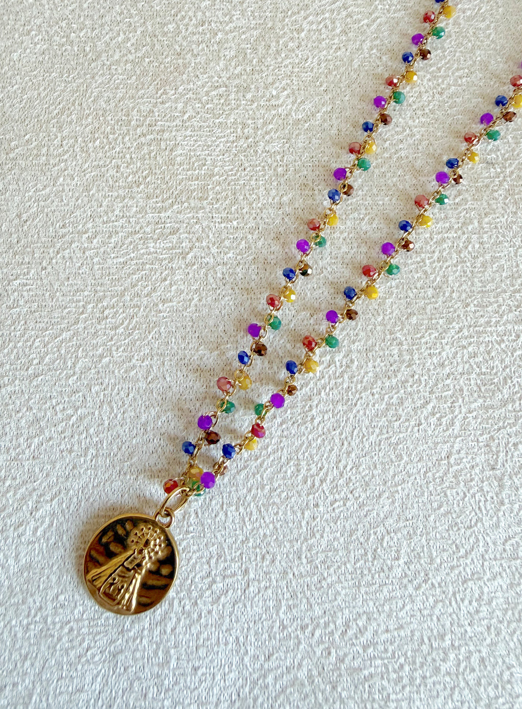 Cadena cruzada Virgen de los desamparados