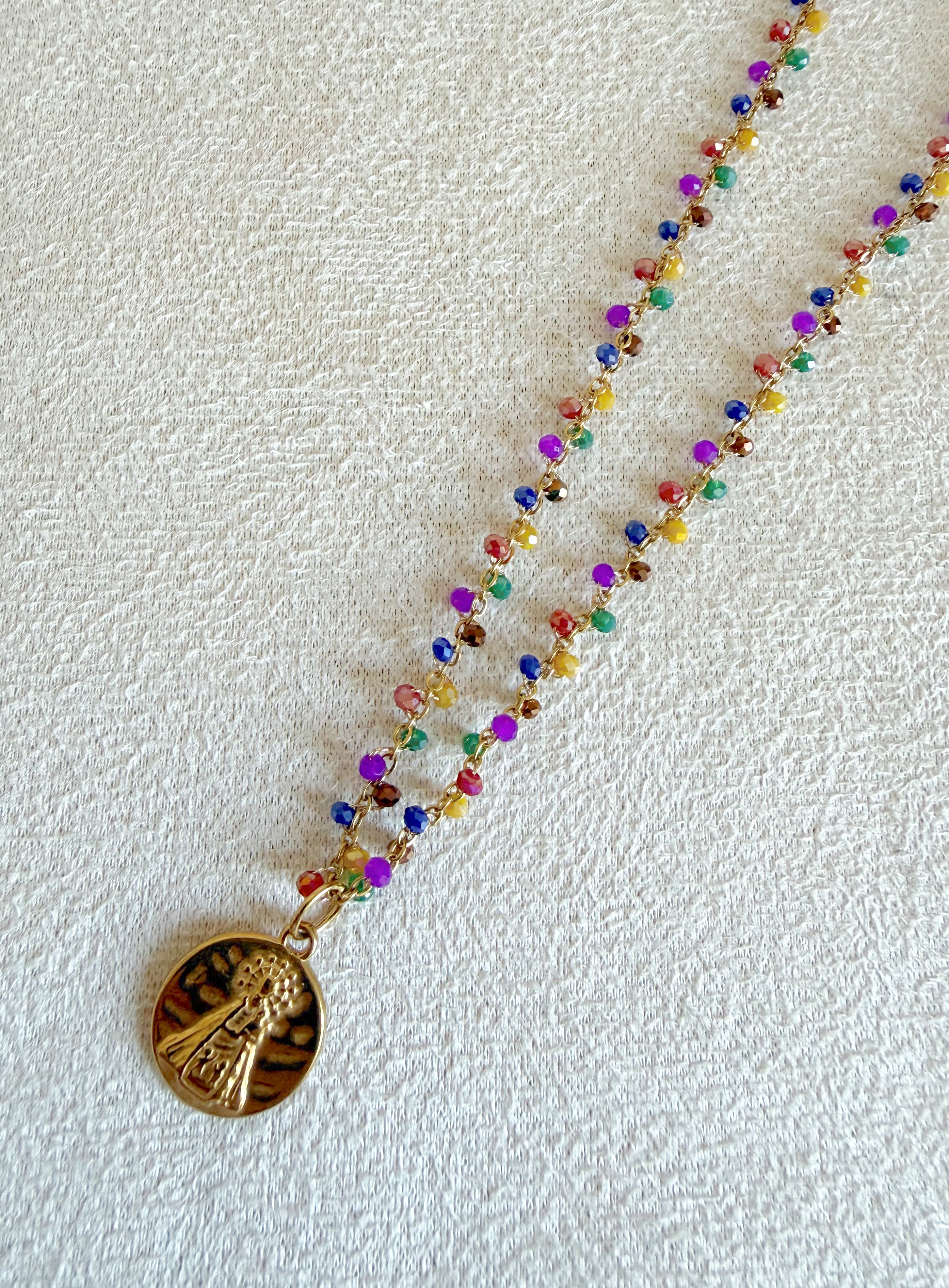 Cadena cruzada Virgen de los desamparados