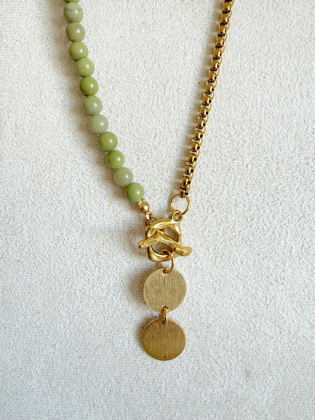 Colla mix con cadena en acero,