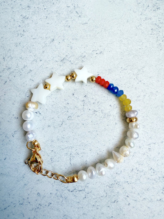 Venezuela, tricolor y perlas