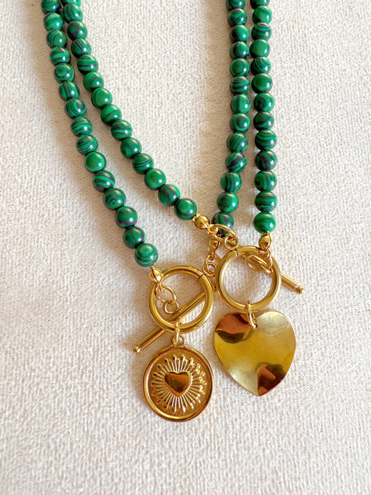 Collar Esmeralda (elige tu charm)