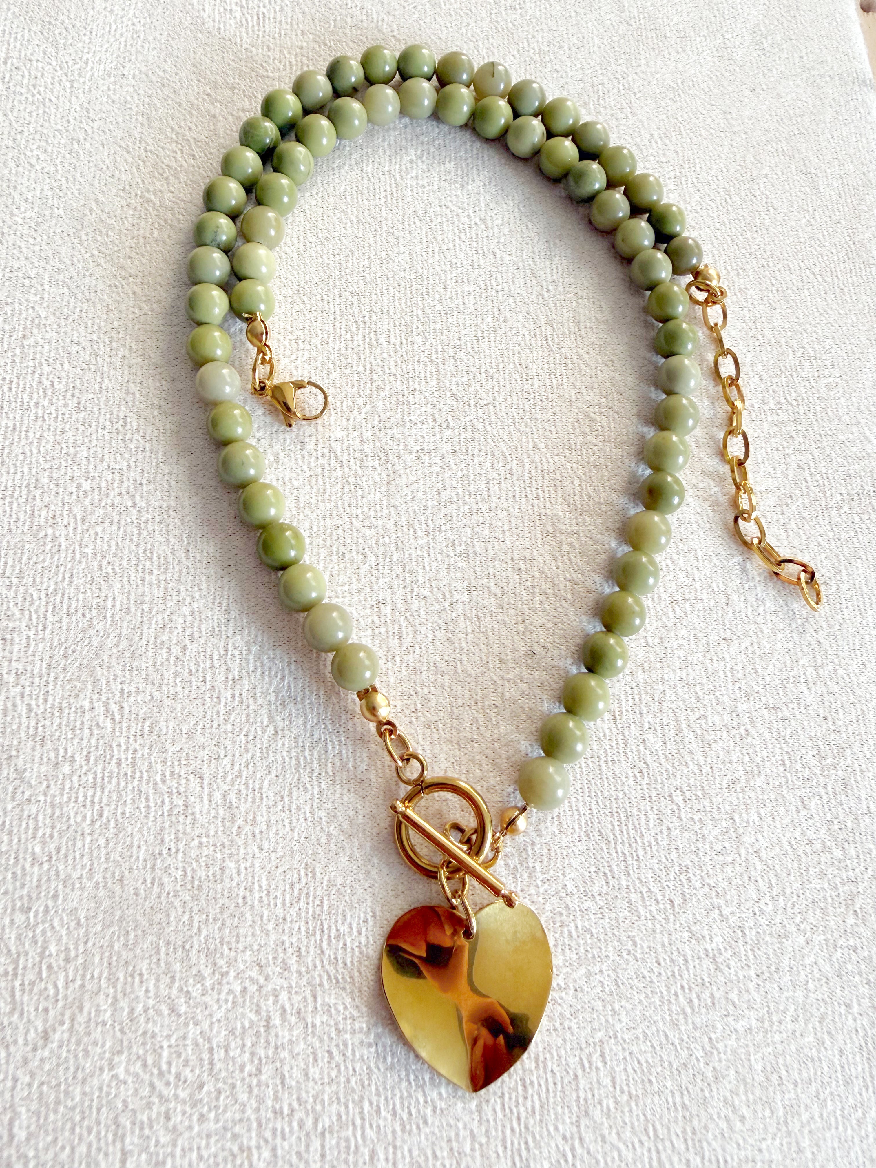 Collar verde té🍀💚