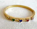 Pulsera acero corazones multi
