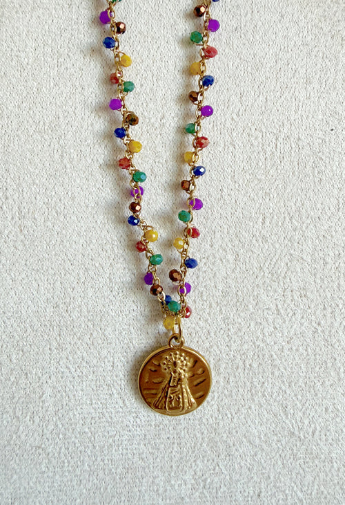 Cadena cruzada Virgen de los desamparados
