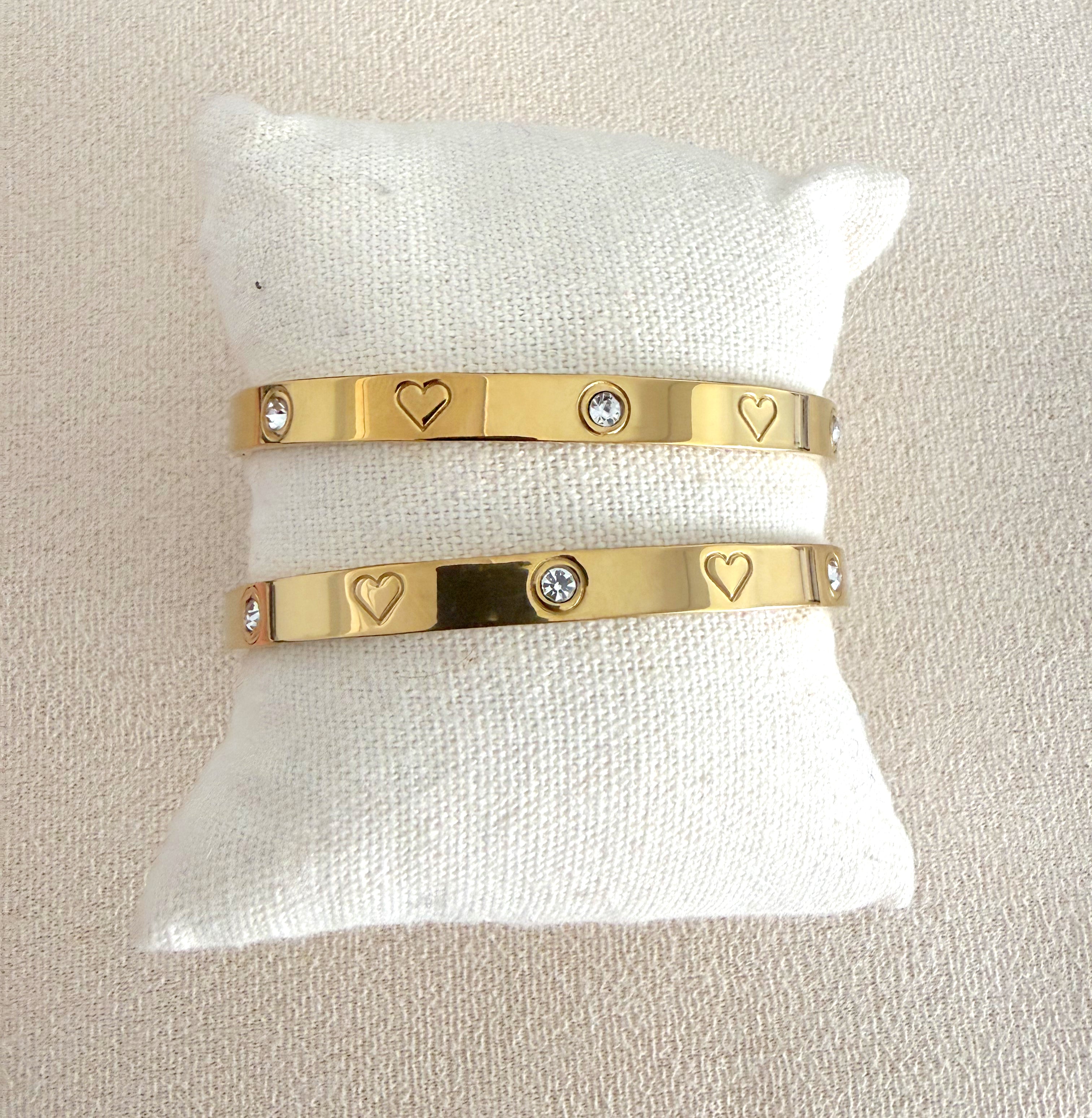 Pulsera gucci mini corazón