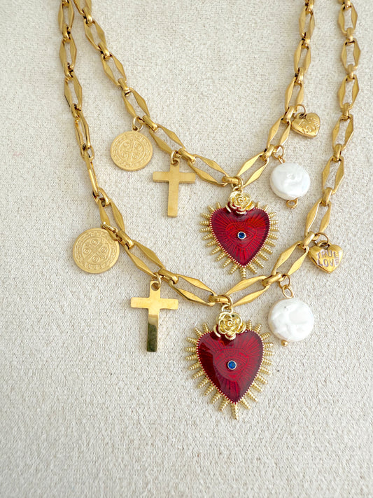Collar multi charm⚡️ MAXI❤️‍🔥