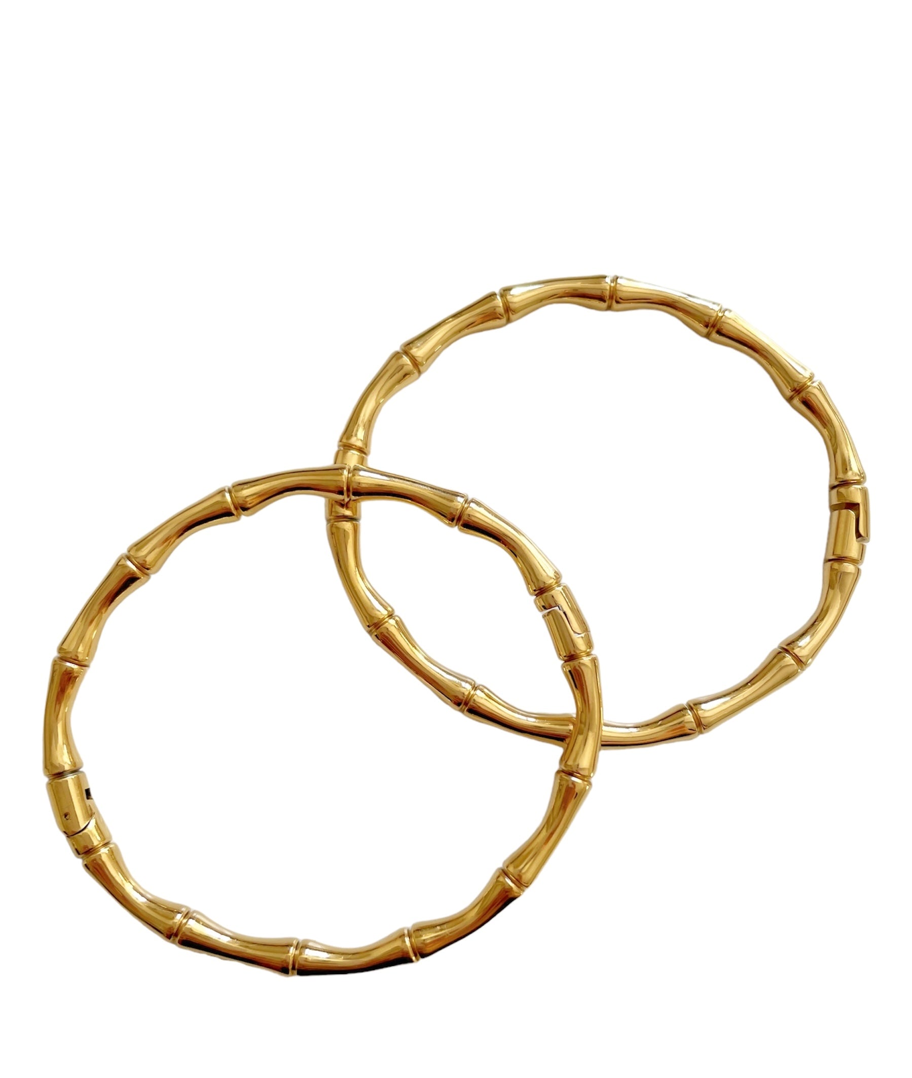 Pulsera estilo bambú 🎋