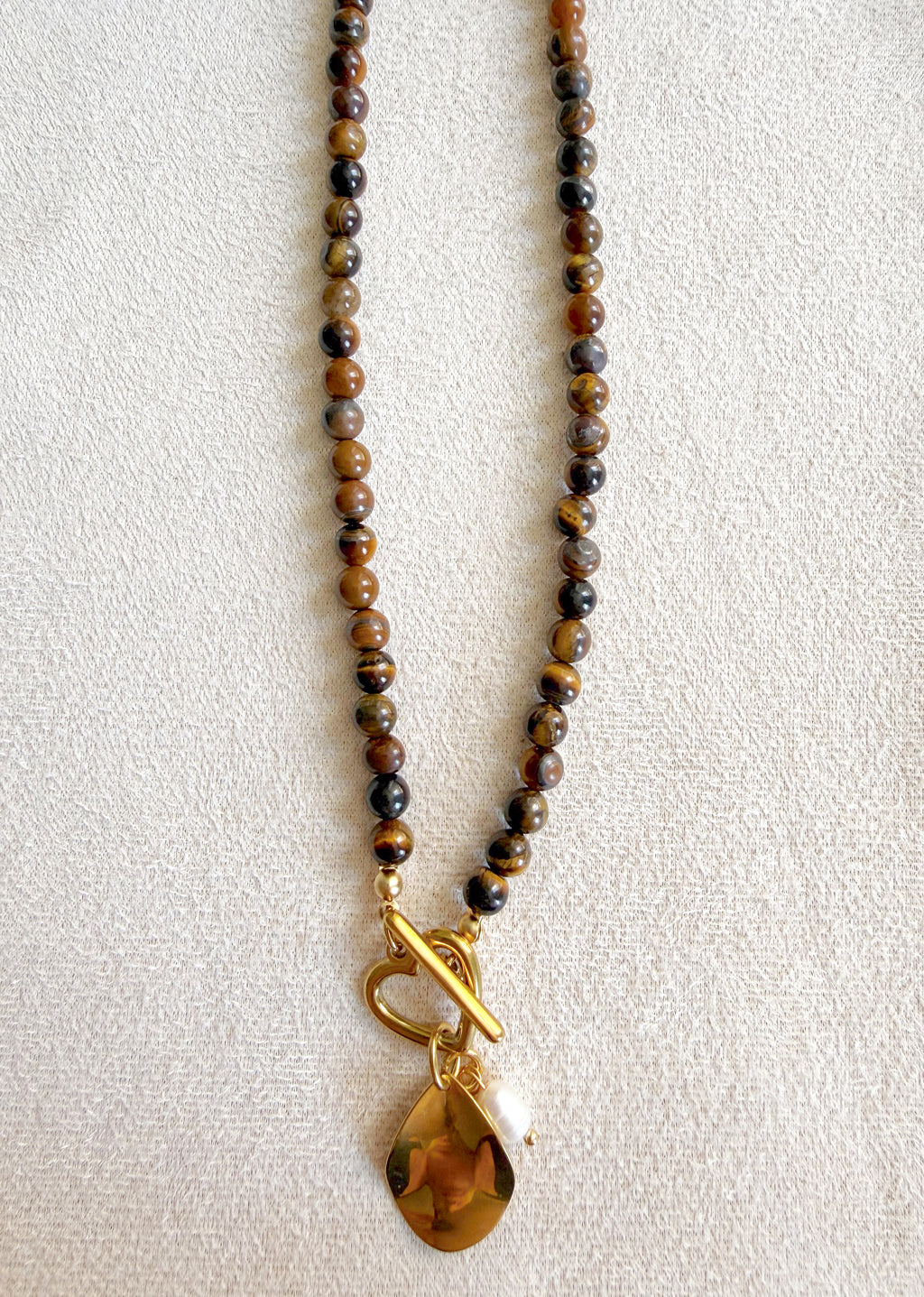 Collar ojo de tigre 👁️
