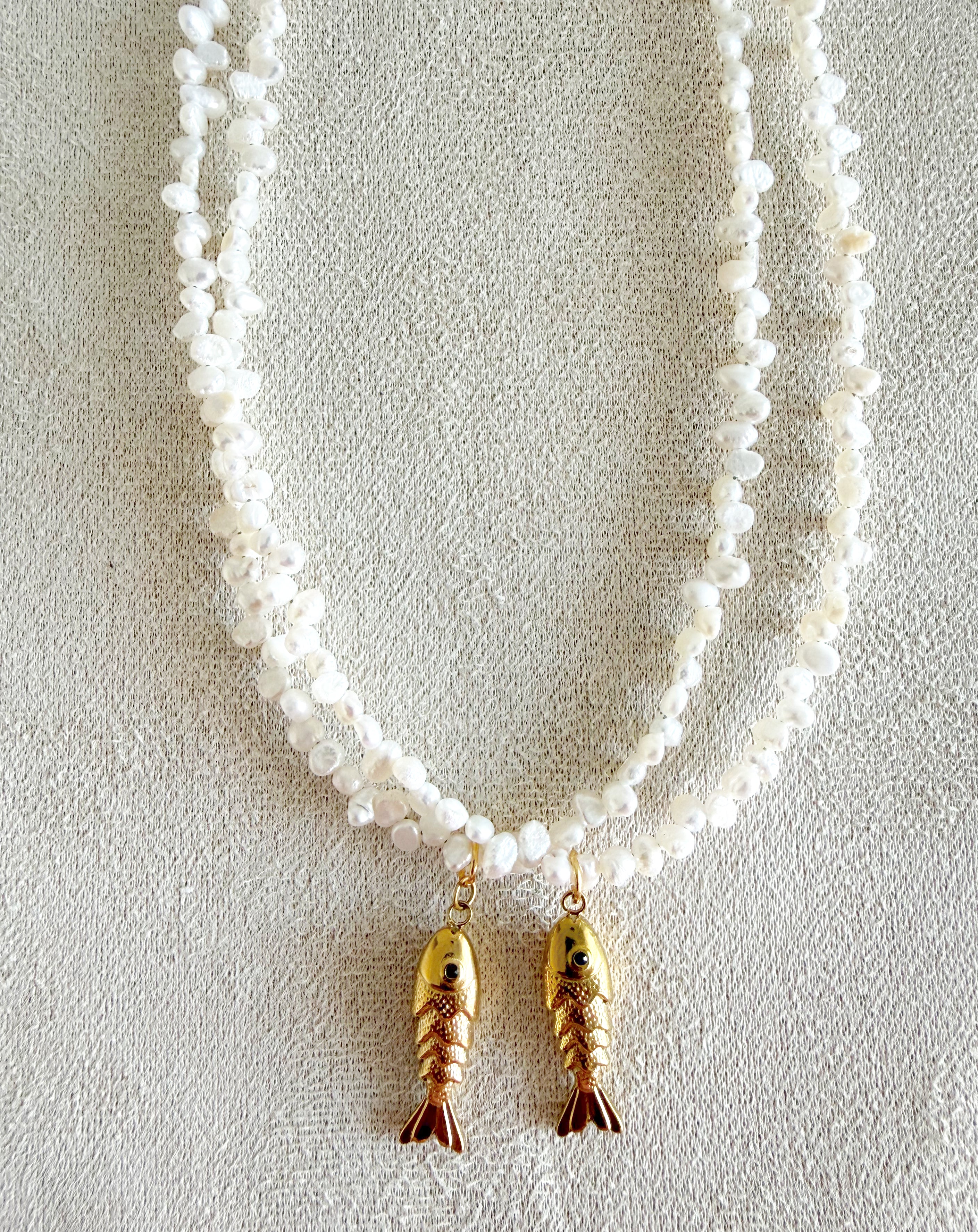 Collar brisa ( perlas cultivadas)