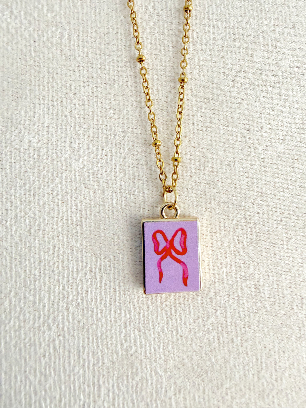 Cadenita lazo 🎀