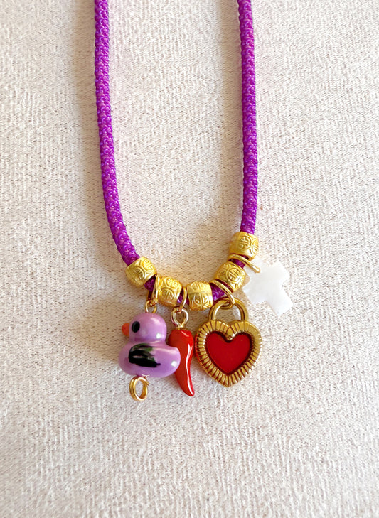Collar multi charms