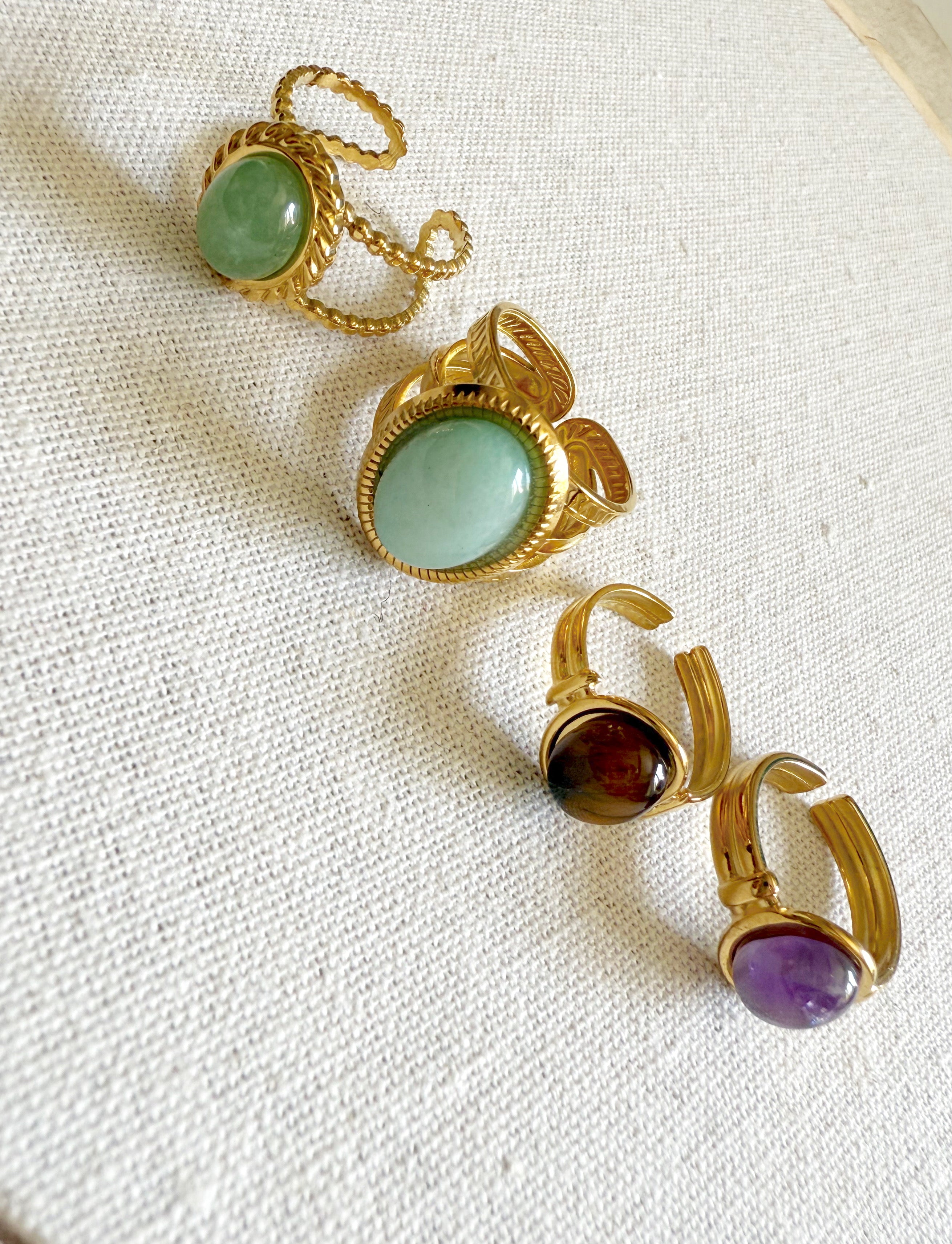 Anillos piedras