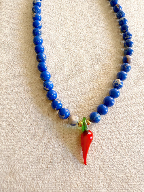 Azul y chili