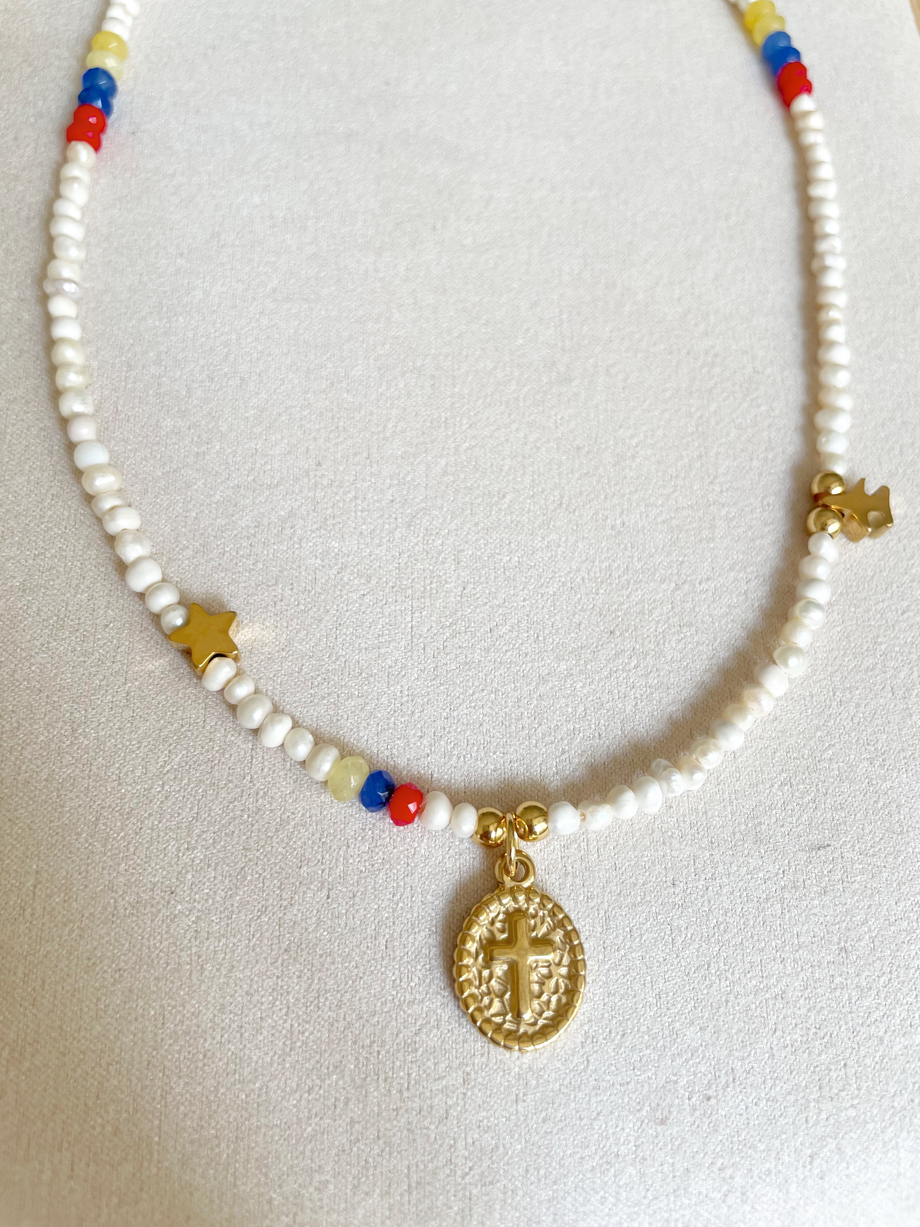 Collar Venezuela con Medalla