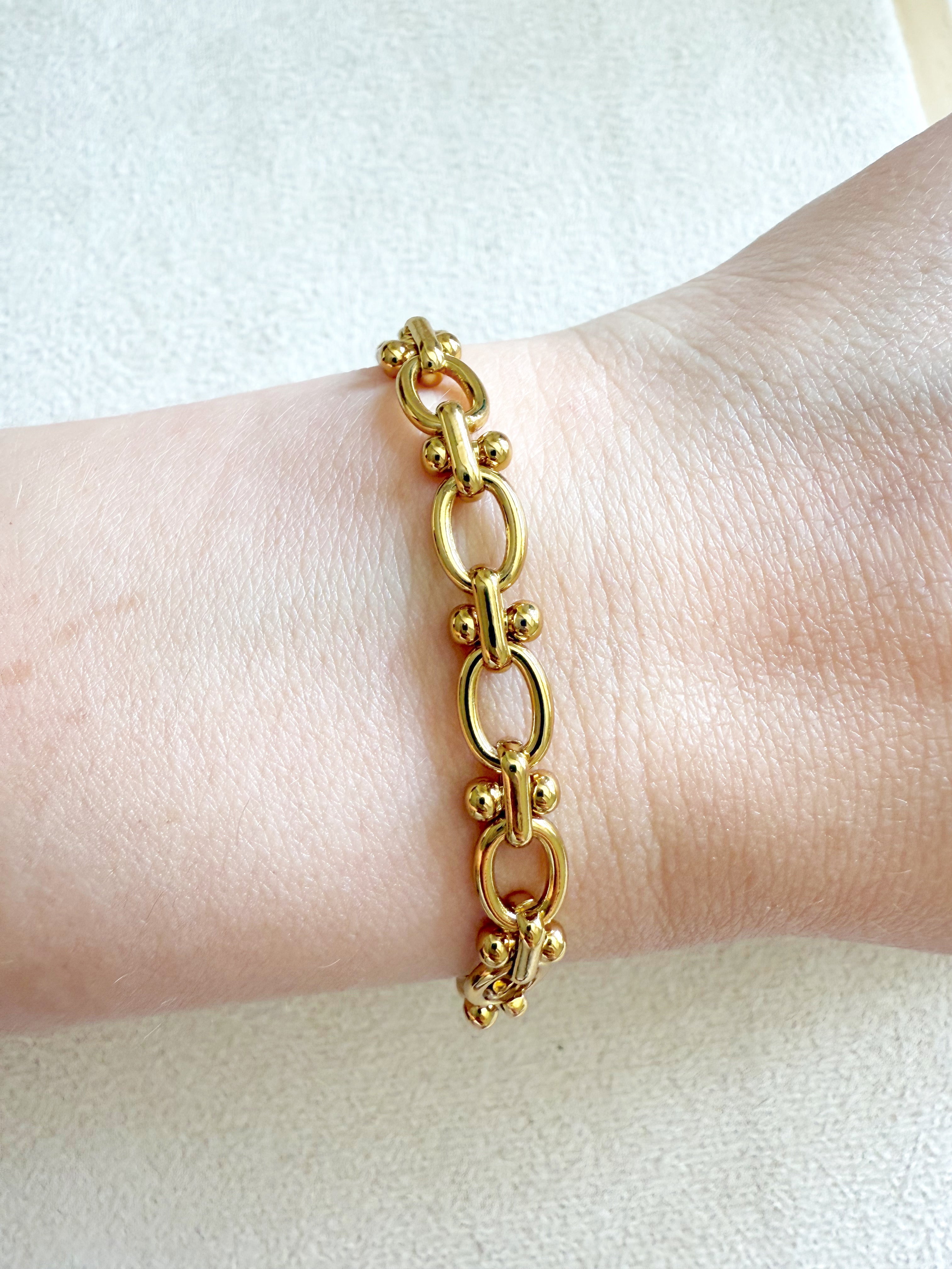 Pulsera eslabón;