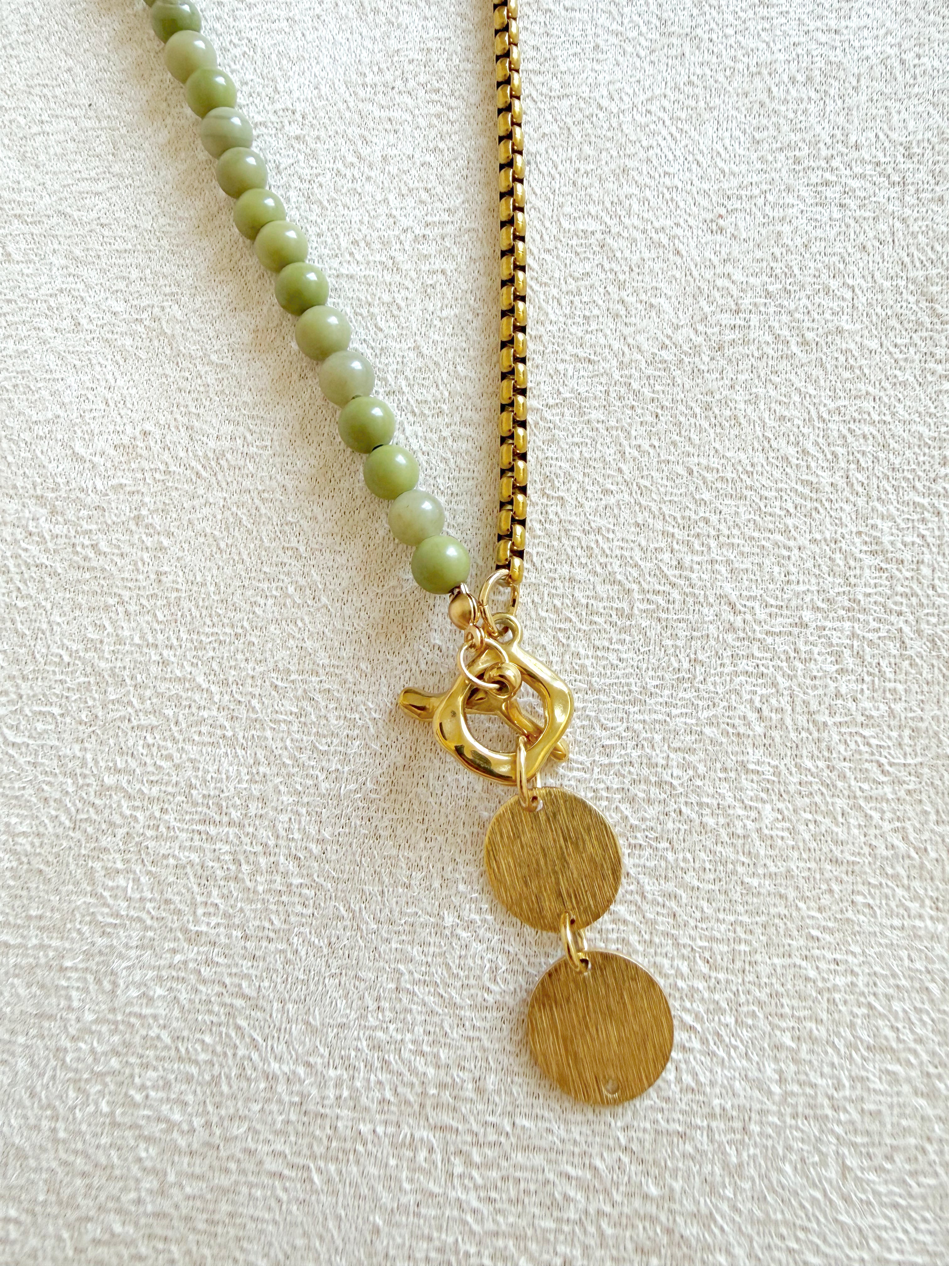 Colla mix con cadena en acero,