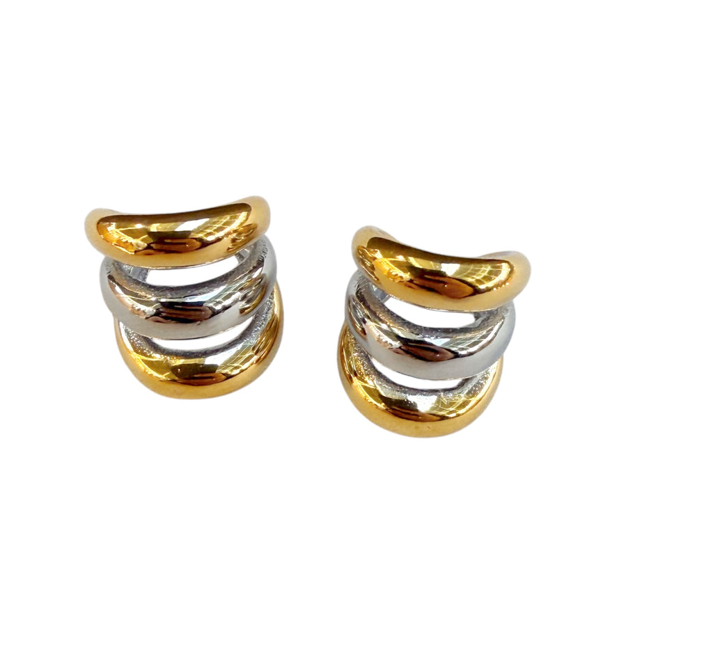 Earcuff triple mixto