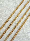 Pulsera corrediza, 100% acero con chapa.