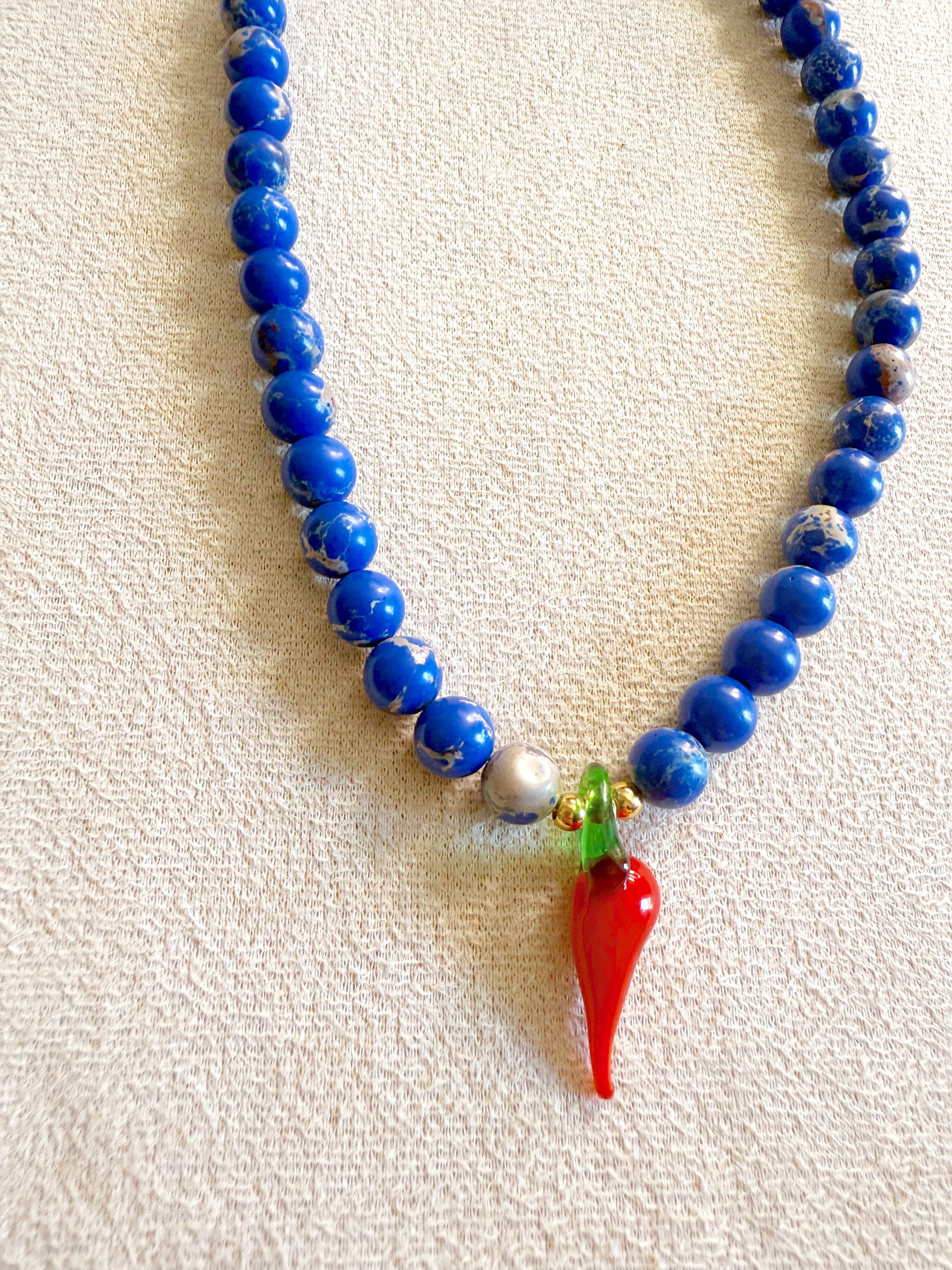 Azul y chili
