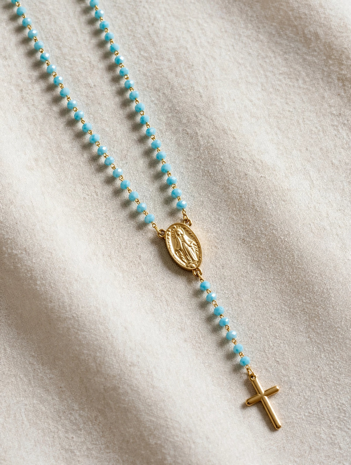 Rosario turquesa