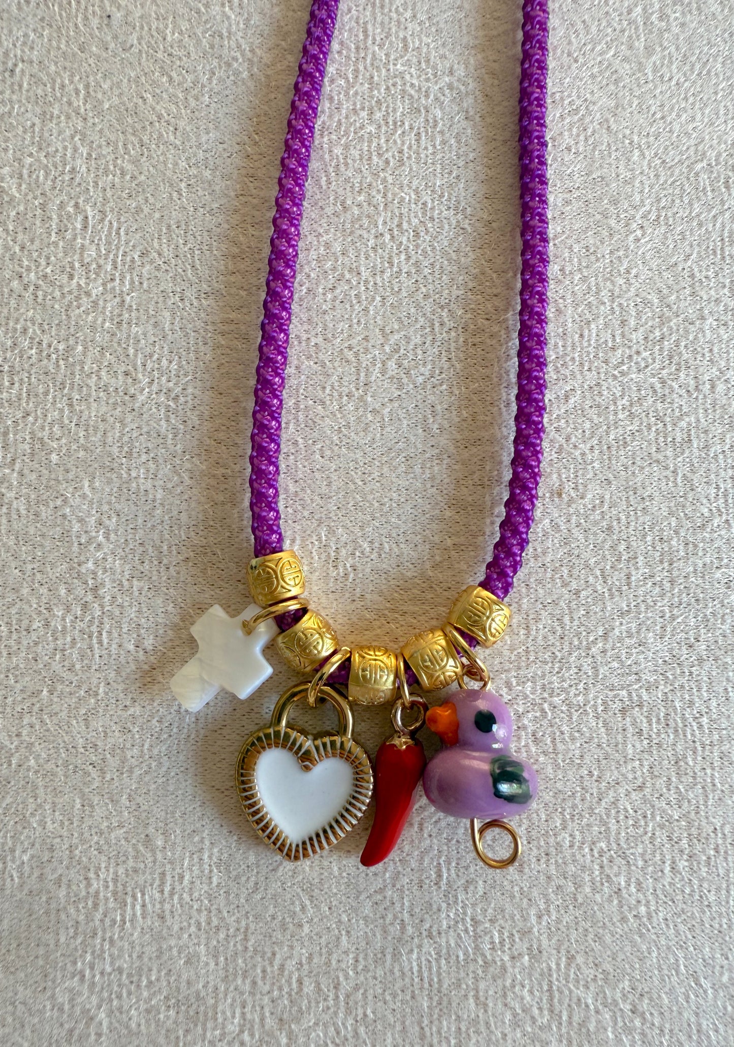 Collar multi charms