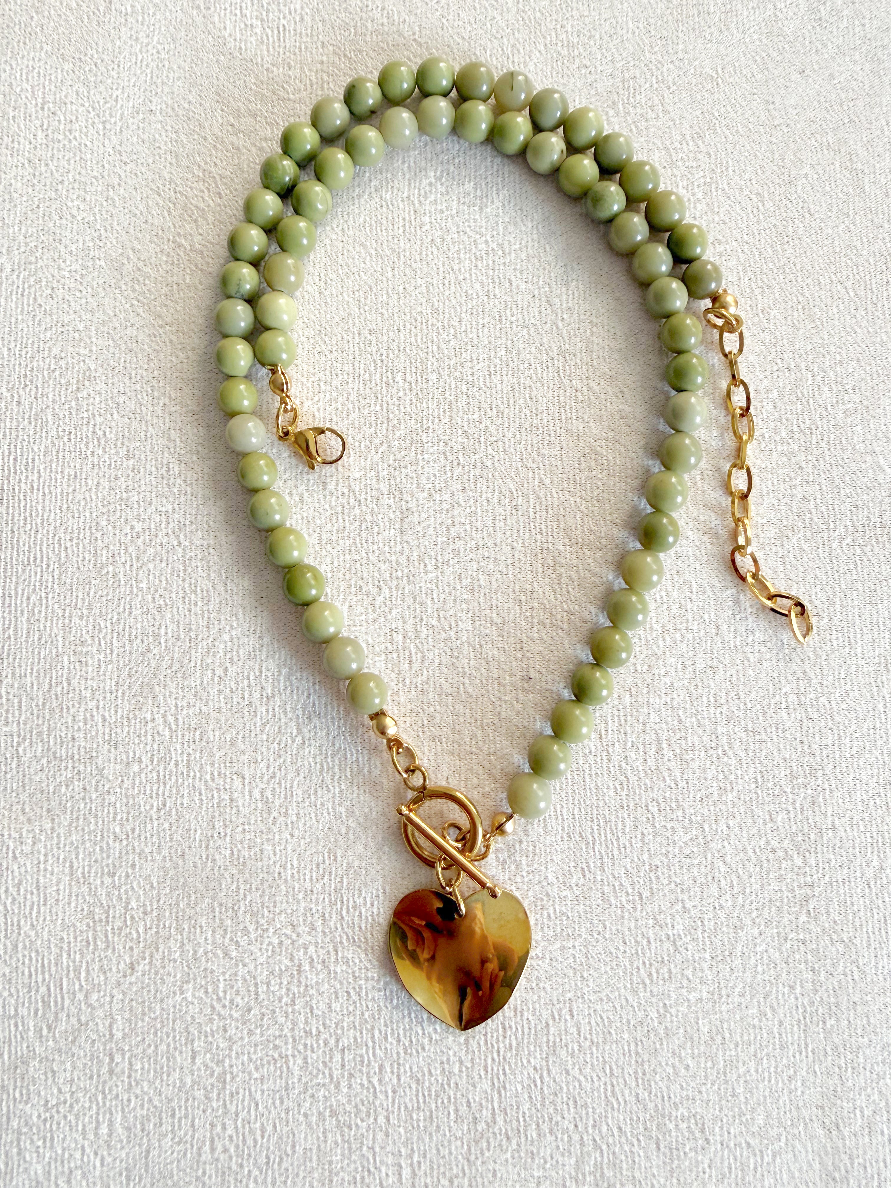 Collar verde té🍀💚