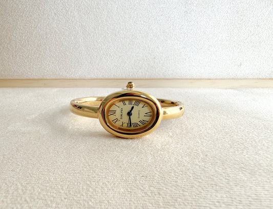 Reloj brazalete beige 🤎