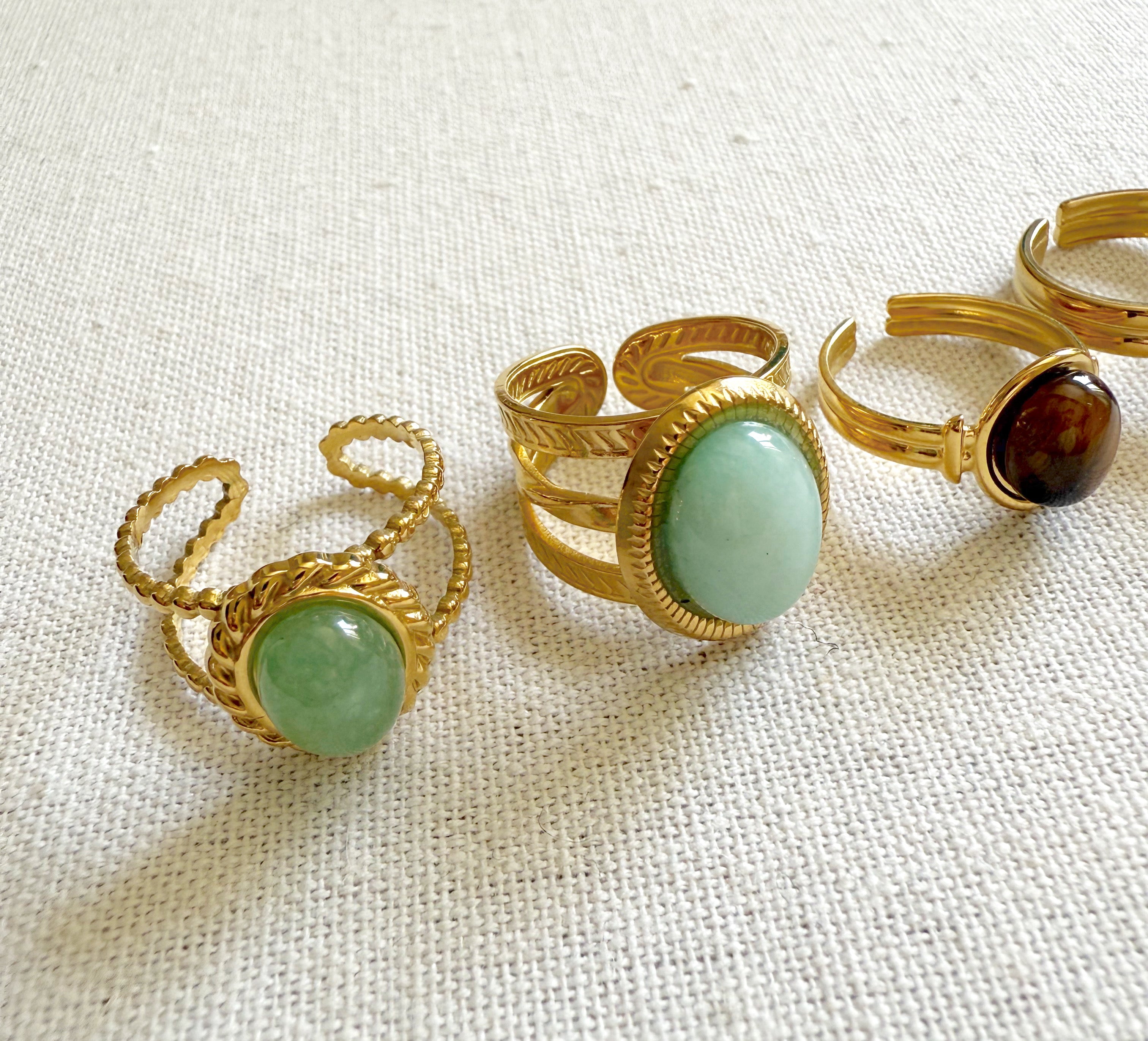 Anillos piedras