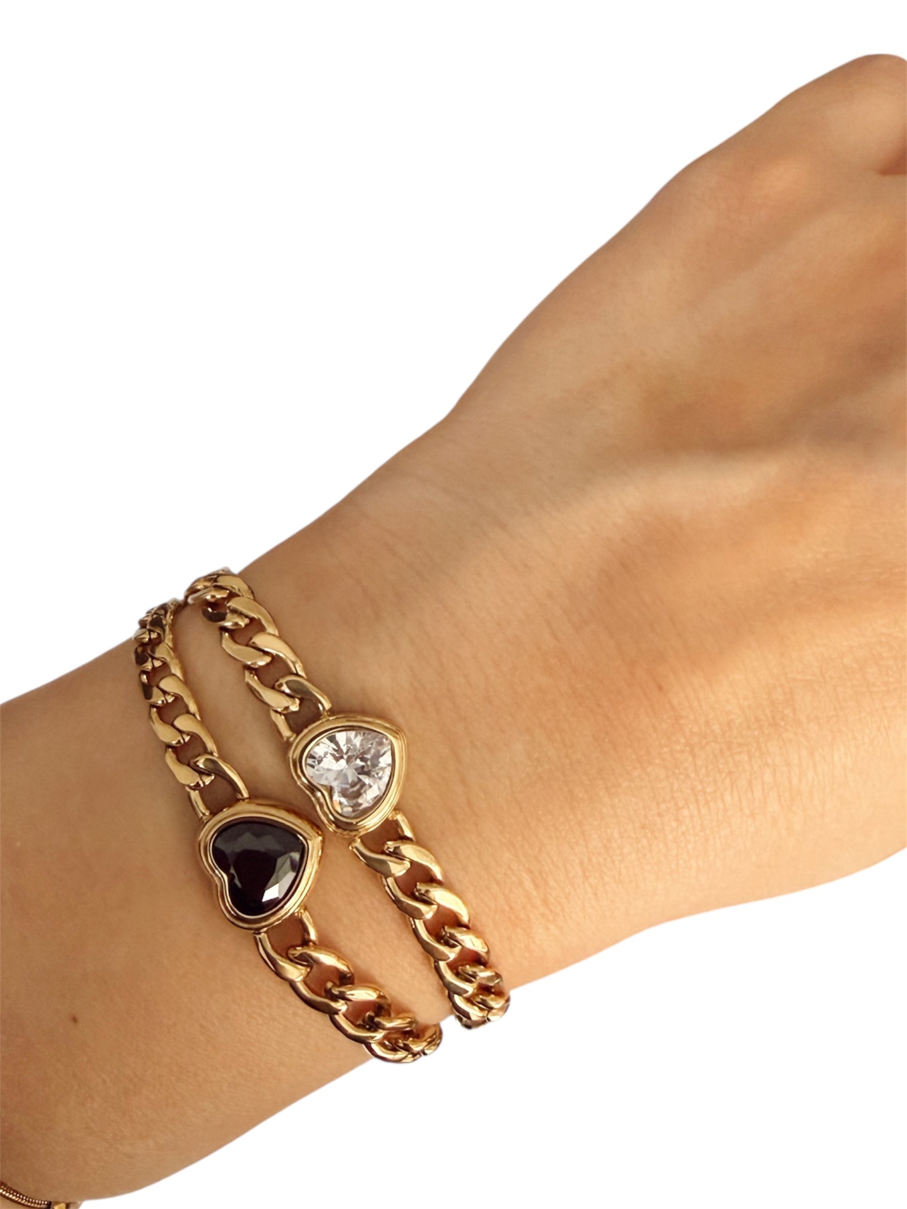 Pulserita corazón esmaltado