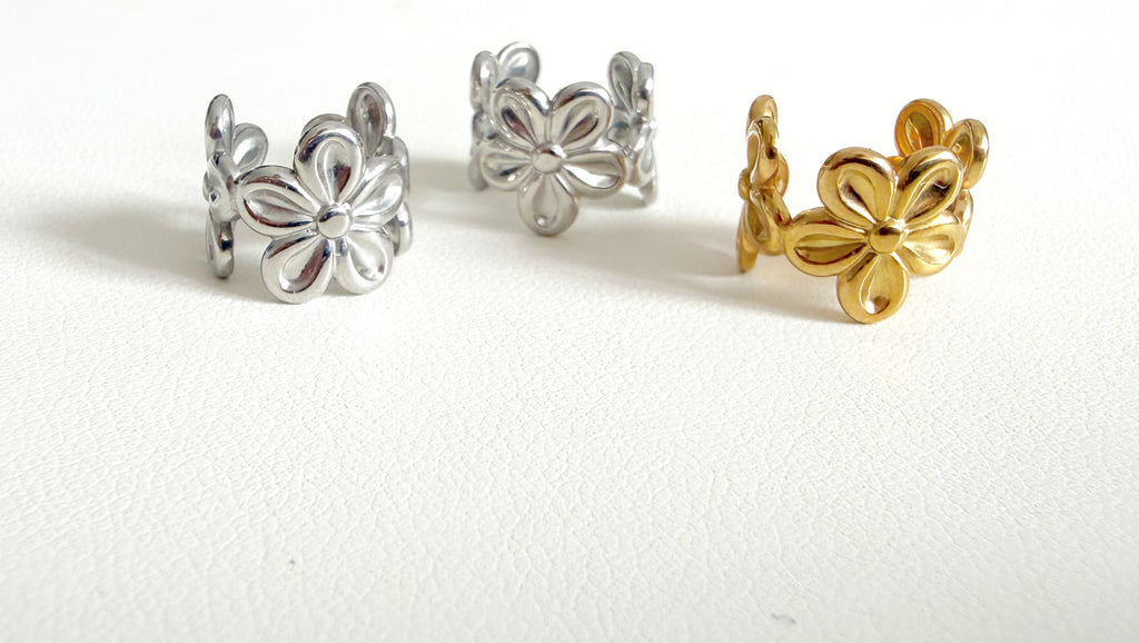 Flower earcuff’s