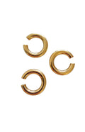 Earcuff con recubrimiento de oro 18k