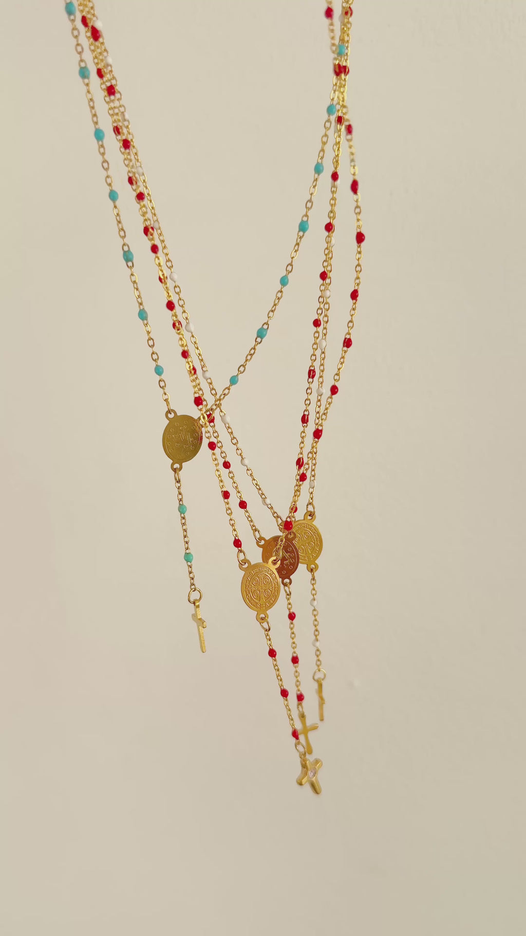 Rosarios en cadena pintas