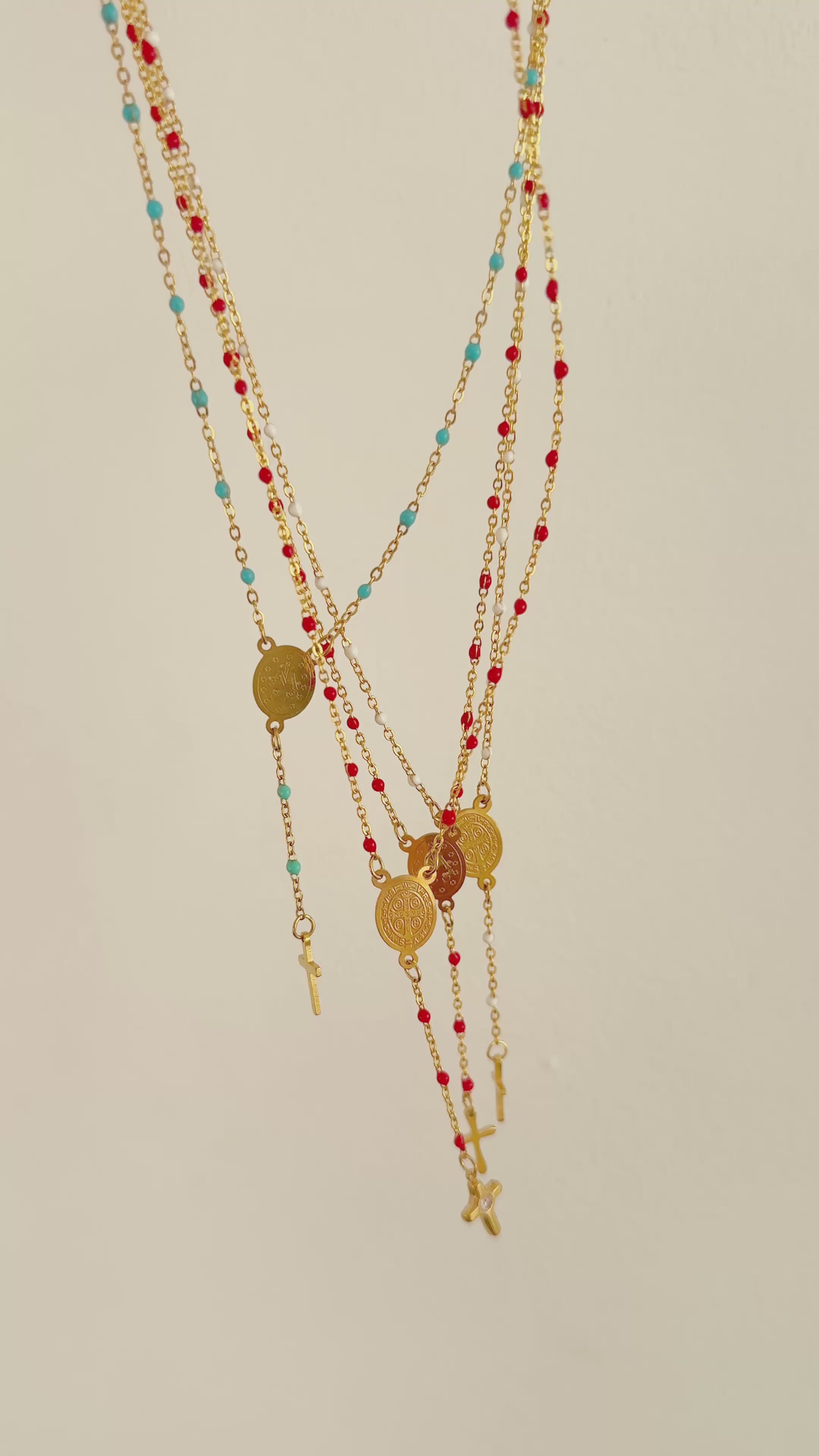 Rosarios en cadena pintas
