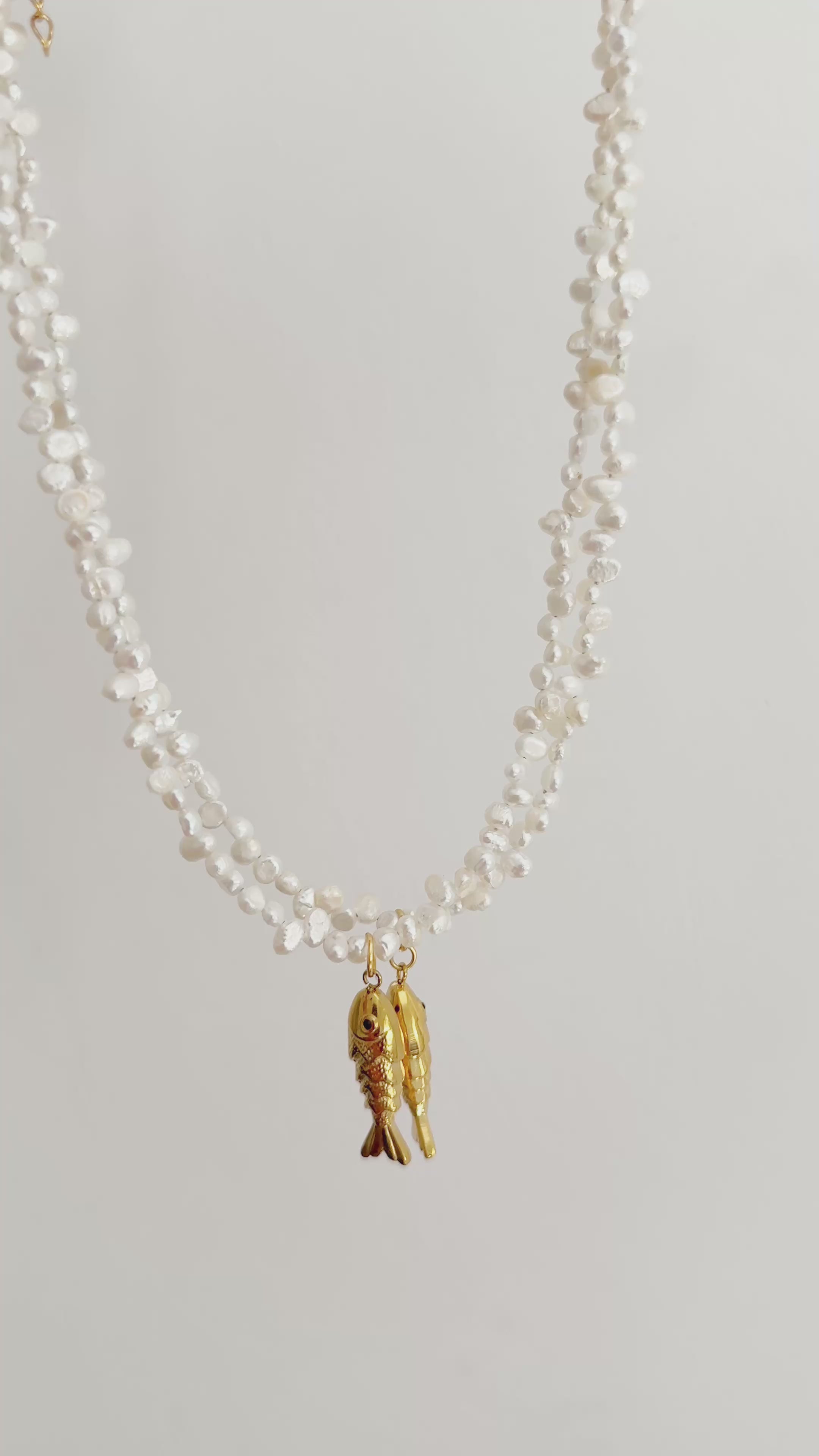 Collar brisa ( perlas cultivadas)